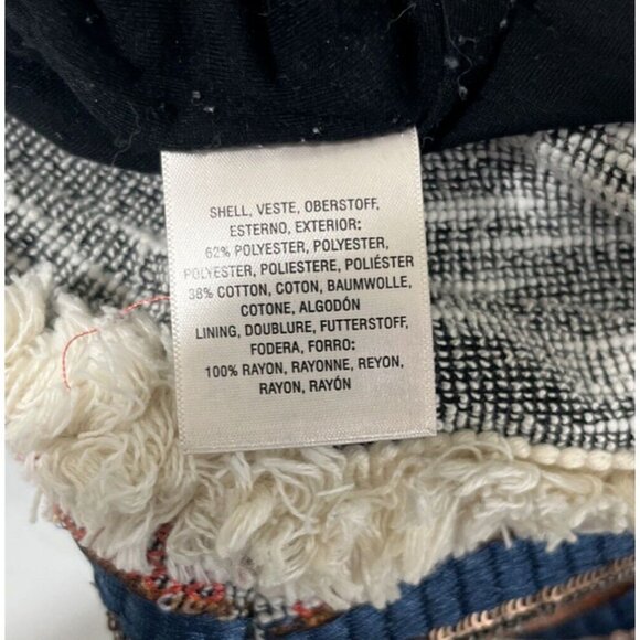 Anthropologie Moulinette Soeurs Erine Fringe Mini-Skirt Womens Size 4 - Picture 5 of 8